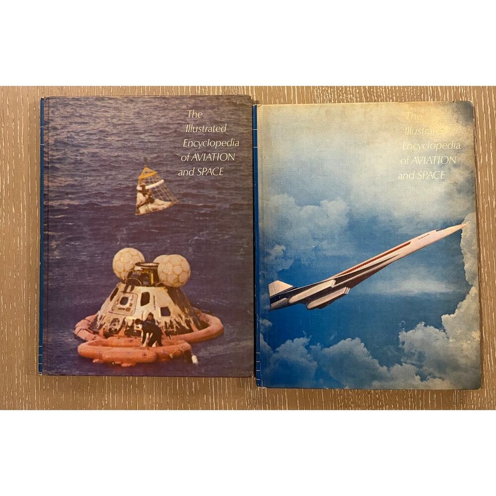 The Ilustrated Encyclopedia of Aviation and SPACE Vol.  11  and 12